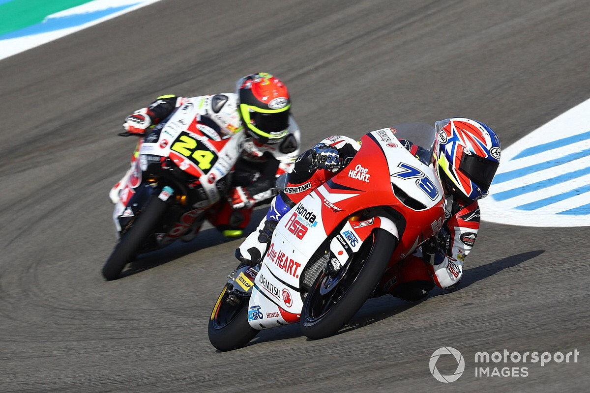 Moto3スペイン決勝:小椋藍、追い上げレースで2位獲得。ポールスタートの鈴木は8位