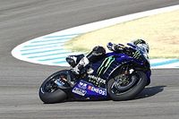 Viñales y Rossi dan a Yamaha un doblete en la FP1 de Jerez