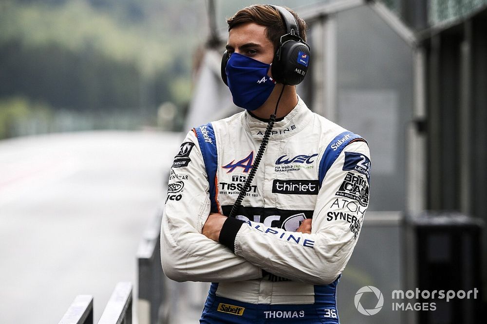 Laurent scrambling for seat after late Alpine snub