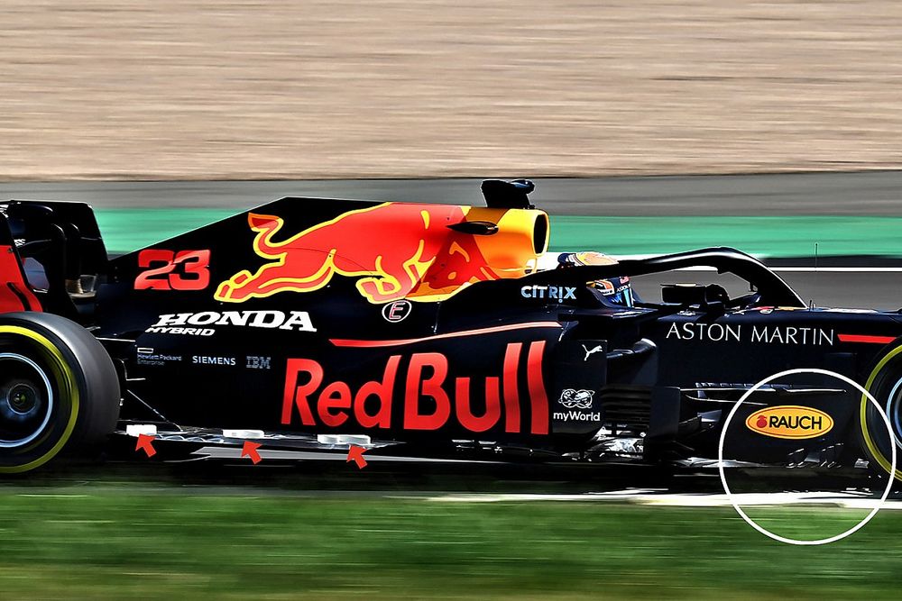 Red Bull: nel filming day anche test aerodinamici sulla RB16