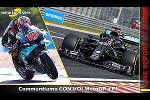 Report LIVE: commentiamo con voi F1 e MotoGP
