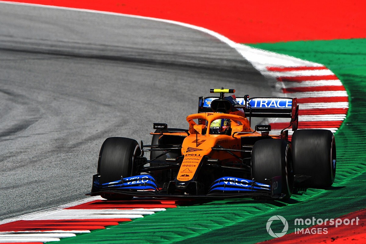 GP Stiria: Norris penalizzato di 3 posizioni in griglia