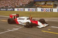 La &uacute;ltima vez que un F1 lleg&oacute; al podio con solo tres neum&aacute;ticos