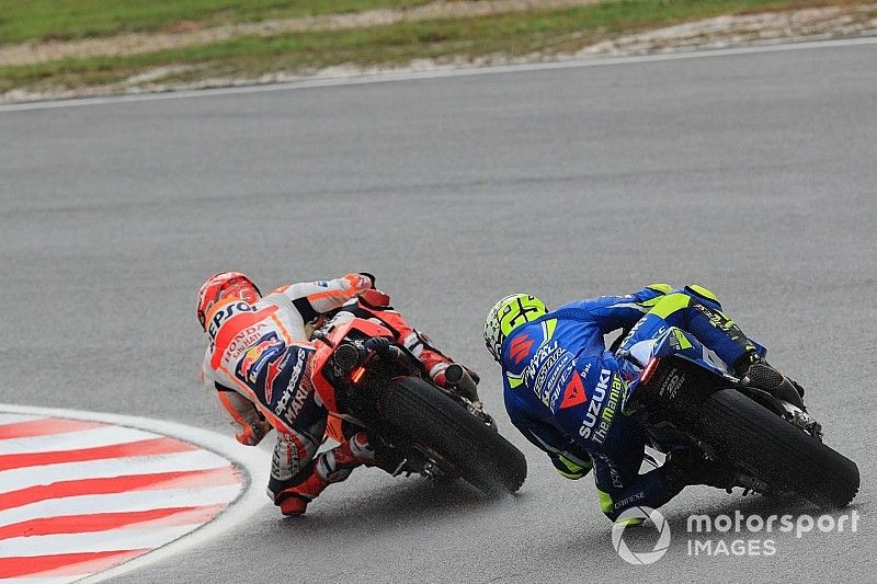 Marc Marquez, Repsol Honda Team, Andrea Iannone, Team Suzuki MotoGP