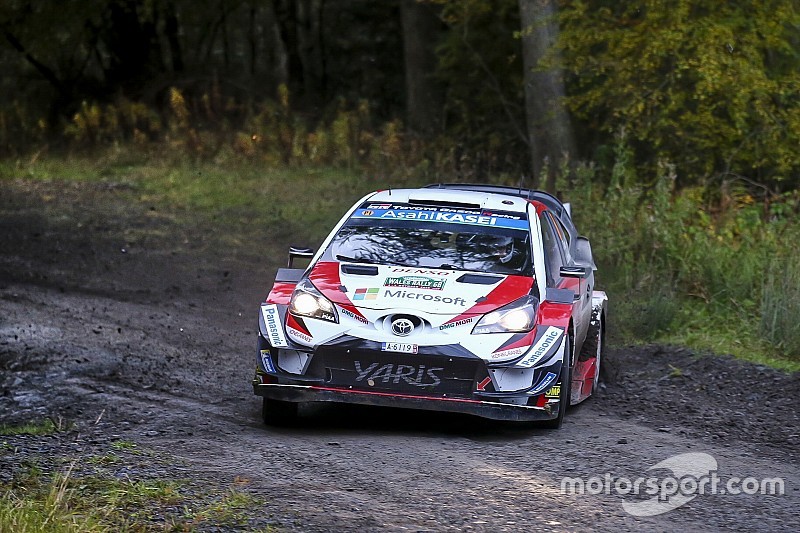 Tanak retires from Rally GB, Ogier takes over lead