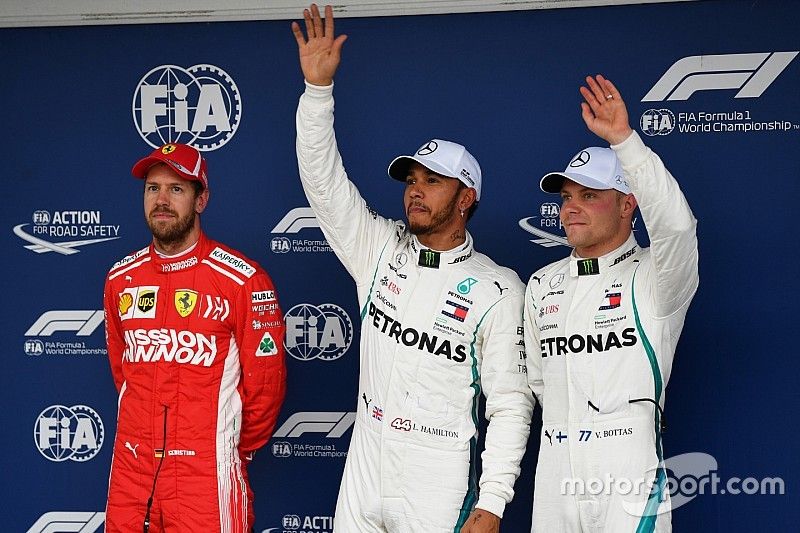 La parrilla de salida del GP de Brasil