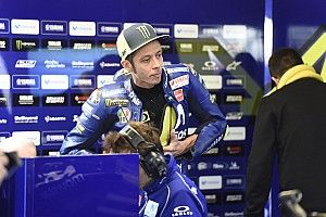 Kondisi trek sebabkan Rossi tak maksimal