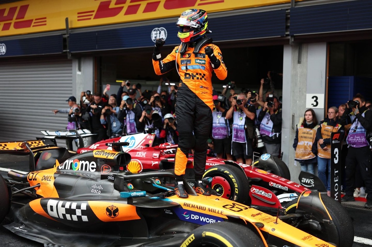 F1 | Piastri: "Sapevo che l'unica chance era al 1° giro e ho rischiato all'Eau Rouge"