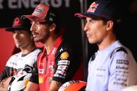 Bagnaia reclama "sanciones contundentes" por buscar rueda y Márquez le responde