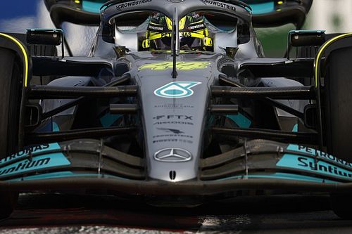 Hamilton, sobre el rol de Russell: "Soy yo el que está probando todo"