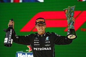 Russell unaware of water leak Mercedes feared could have ended Brazil win hopes