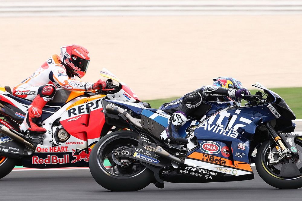 Marquez “over my limit” chasing Bastianini in Misano MotoGP race