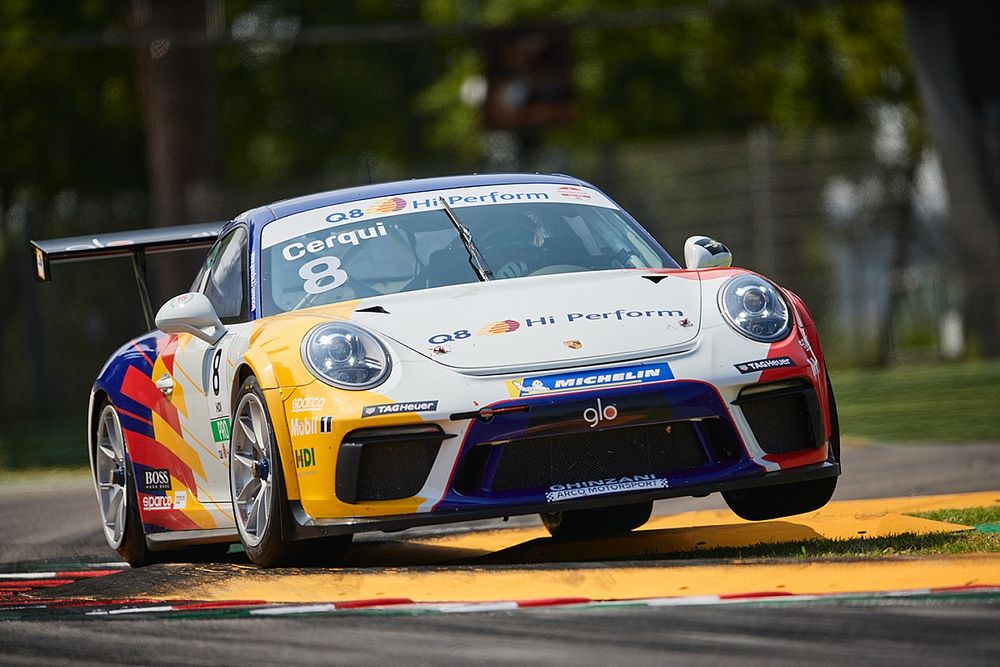 Carrera Cup Italia, Imola: Cerqui sul filo di lana nelle libere