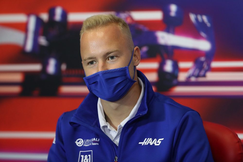 Nikita Mazepin, Haas F1 in conferenza stampa