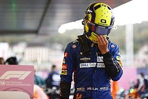 F1初優勝まであと一歩だった……ランド・ノリス、”ステイアウト”の判断を悔やむ「でも、その判断以外は”満足”」