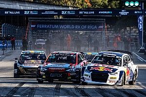 Latvia WRX: Gronholm survives contact to win first leg
