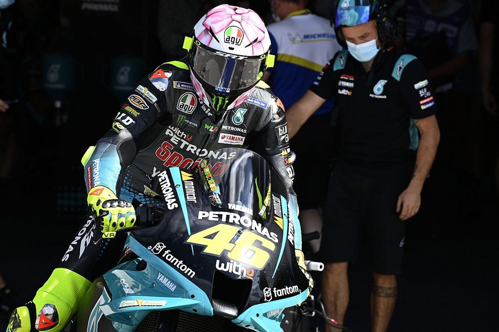 Rossi: "Quizá la mejor decisión sería relajarme hasta el final"