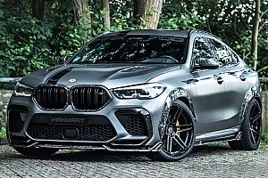 La BMW X6 M in versione Manhart è un trionfo di fibra di carbonio
