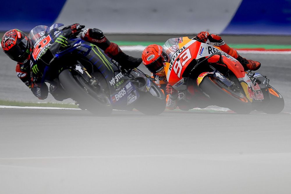 Fabio Quartararo, Yamaha Factory Racing, Marc Márquez, Repsol Honda Team