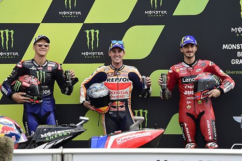 La grille de départ du GP de Grande-Bretagne MotoGP