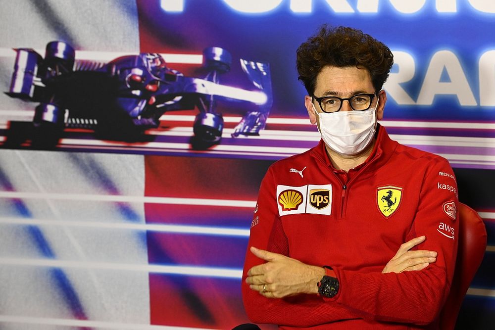 Mattia Binotto, Team Principal, Ferrari