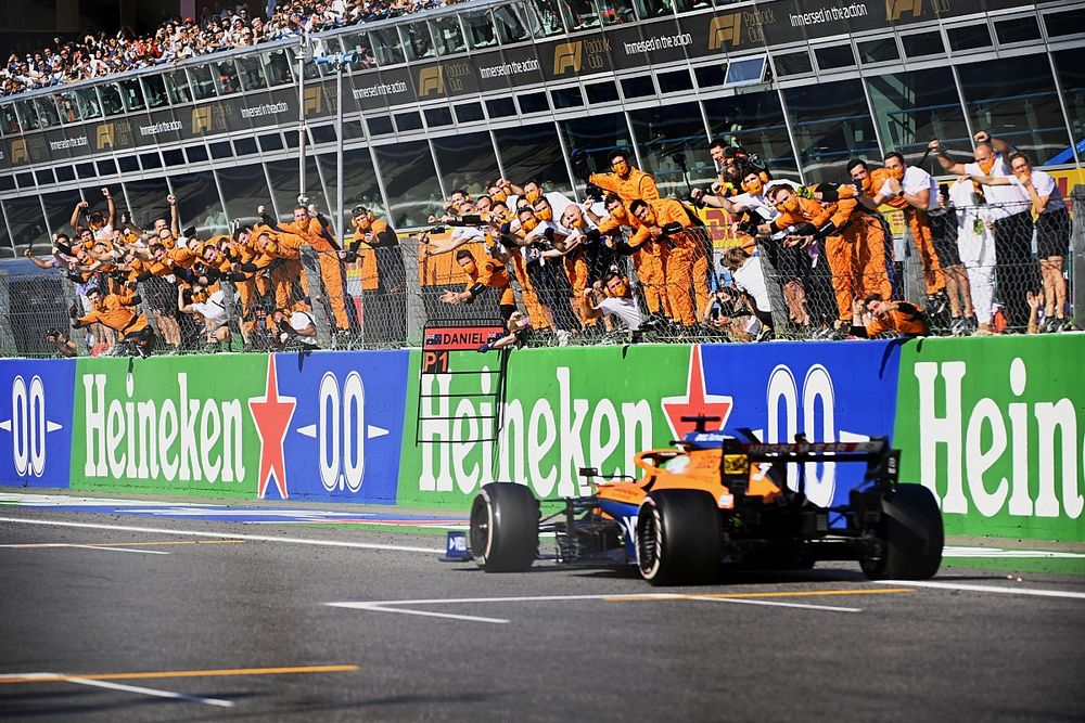 Ricciardo ‘lost for words’ after ending McLaren win drought in Italian GP