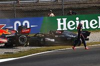 Sanción para Verstappen por el choque con Hamilton en Monza