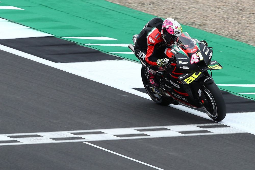 Hasil Warm Up MotoGP Inggris: Aleix Espargaro Asapi Duo Honda