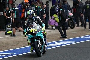 Ne pas changer de pneu était "la bonne stratégie" selon Rossi