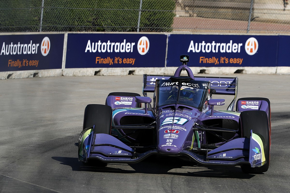Грожан стал третьим в квалификации IndyCar в Детройте