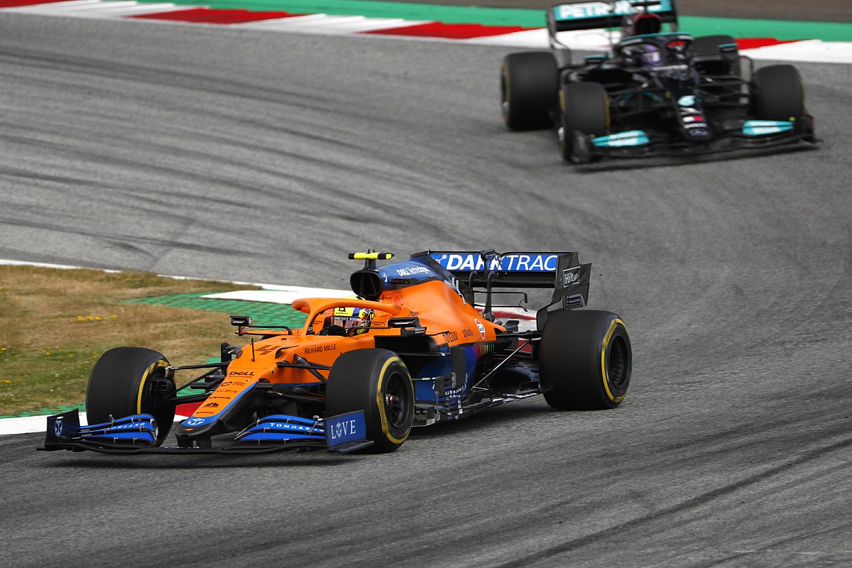 Norris, 'Piloto del día' pese a su sanción en el GP de Austria