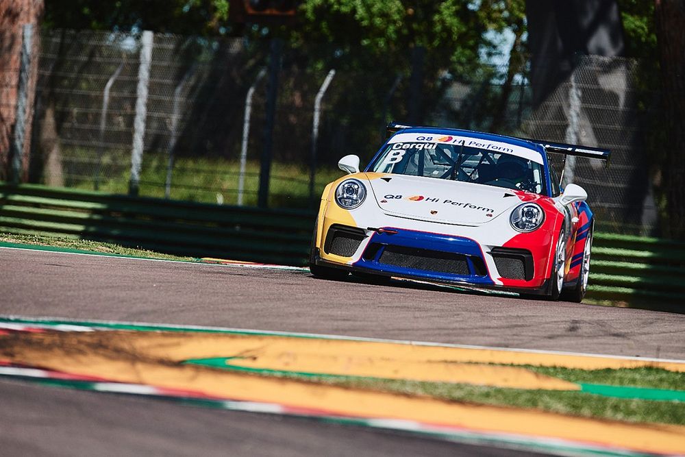 Carrera Cup Italia, test a Imola: Cerqui il più veloce a metà giornata