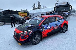 WRC: la livrea della Hyundai WRC di Oliver Solberg per l'Arctic