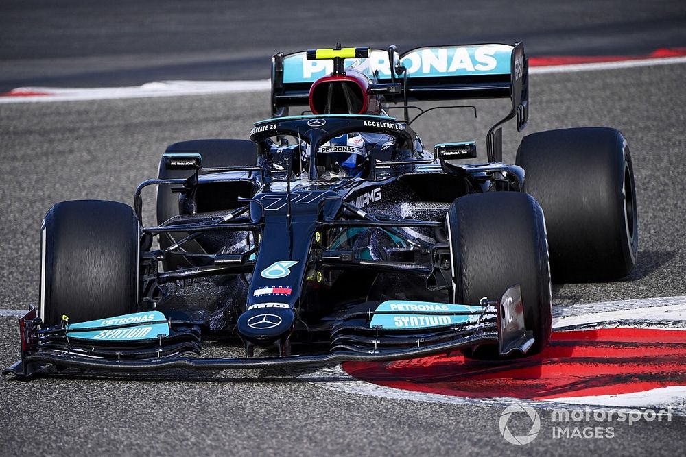 速報:F1プレシーズンテスト2日目午後|メルセデスのボッタスが首位。ガスリー僅差で続く