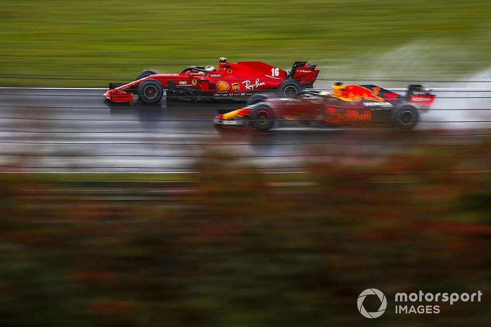 La locura de Leclerc por radio: "¡¡Soy gilipollas!!"