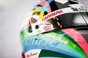 Giovinazzi új sisakfestéssel készült a hétvégére - kép
