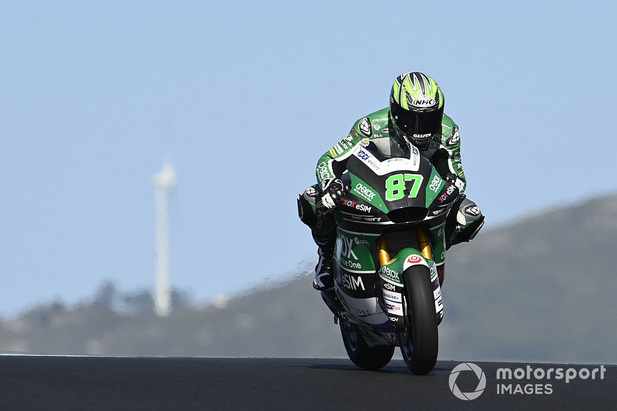 Moto2 FT3 Portimao: Gardner Schnellster, Sturz von Lowes