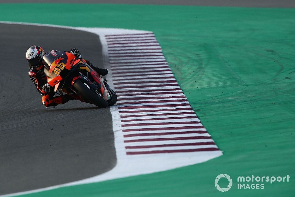 KTM MotoGP test struggles look worse than they are - Binder