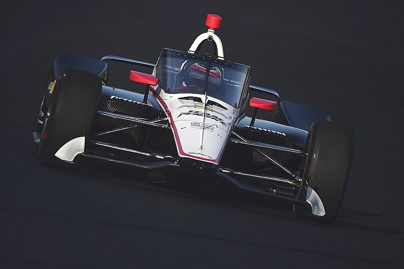 IndyCar aeroscreen makes on-track debut at IMS