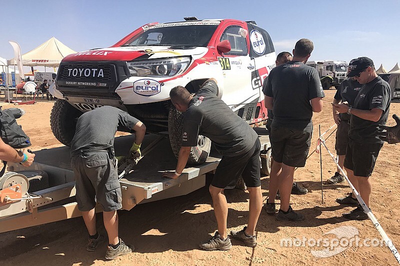 Ocho horas de reparación y 70 de sanción para Alonso en Marruecos