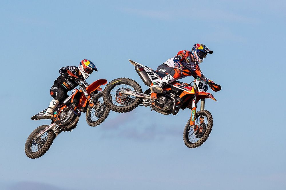 Jeffrey Herlings, Red Bull KTM Factory Racing en Glenn Coldenhoff, Standing Construct KTM