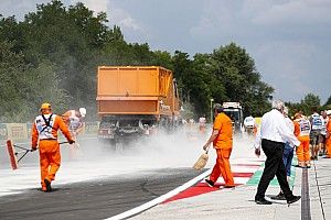 Можно ли было избежать пыли в Гран При Венгрии? Маси считает, что нет