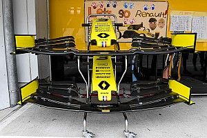 Renault: cambia il concetto dell'ala anteriore