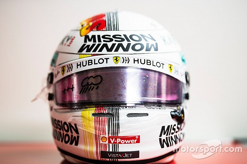 C'è un ninja sul casco di Vettel per il GP del Giappone