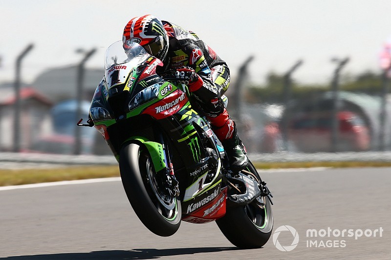 SBK, Donington, Libere 3: sul bagnato domina Rea