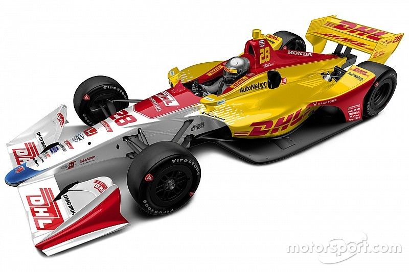 Hunter-Reay to run special DHL livery in season finale
