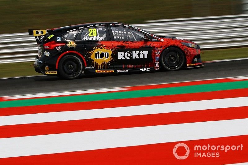 Hamilton's BTCC drive saved by extra ROKiT cash