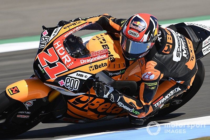 Moto2 in Brünn 2019: Fabio di Giannantonio vorn, Marcel Schrötter steigert sich
