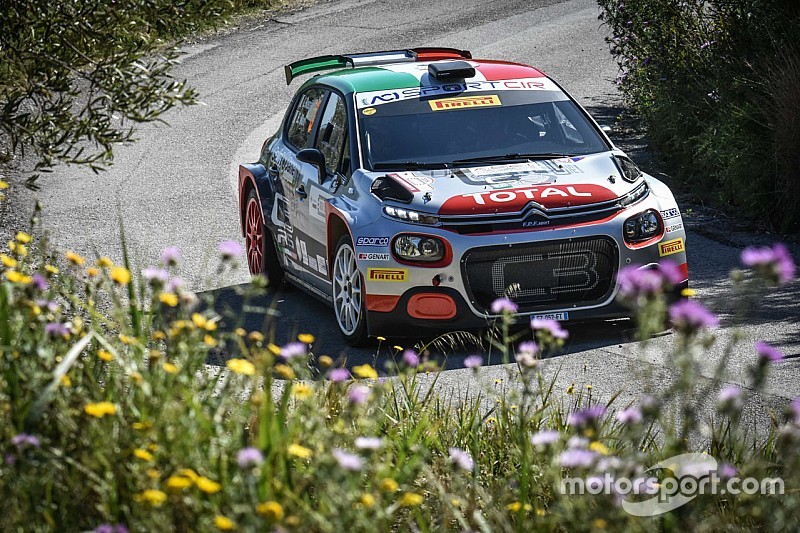 Rossetti sul podio alla Targa Florio nonostante un problema elettrico alla sua C3