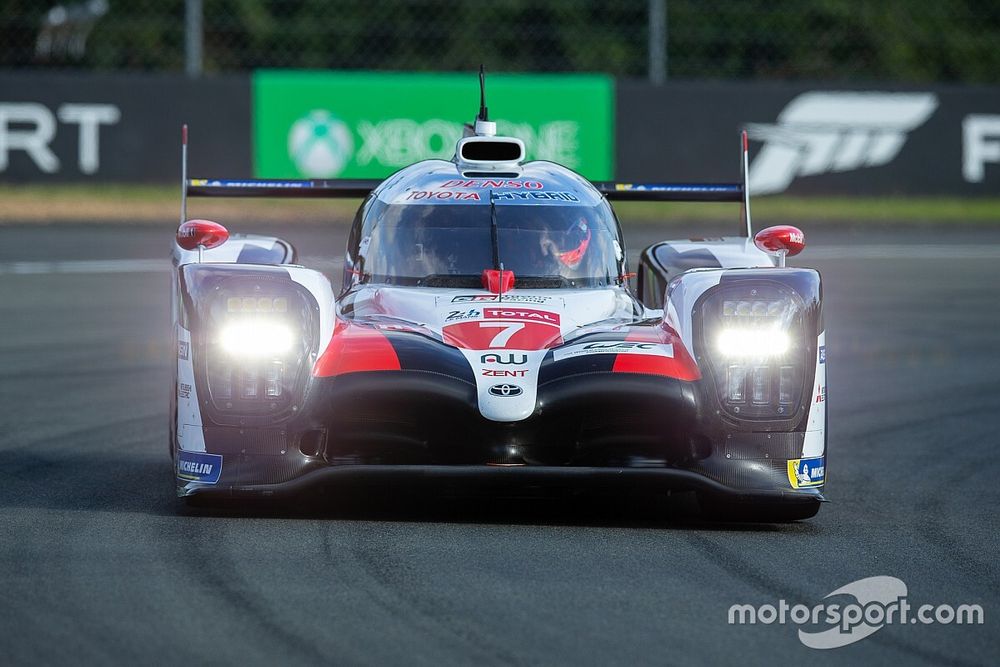 #7 Toyota Gazoo Racing Toyota TS050: Mike Conway, Kamui Kobayashi, Jose Maria Lopez 